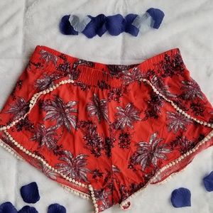 Iris Los Angeles Palm Tree Size Medium Shorts